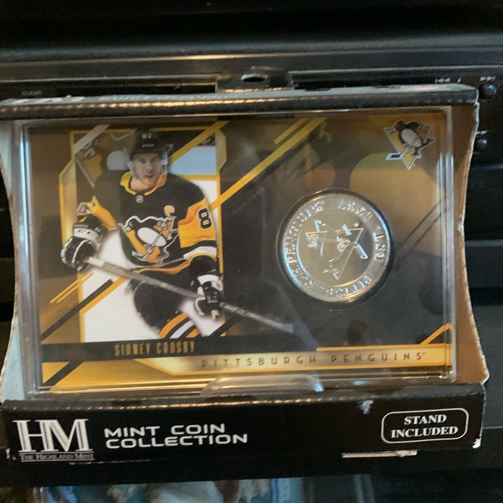 Sidney Crosby Pittsburgh Penguins Highland Mint Coin Collection